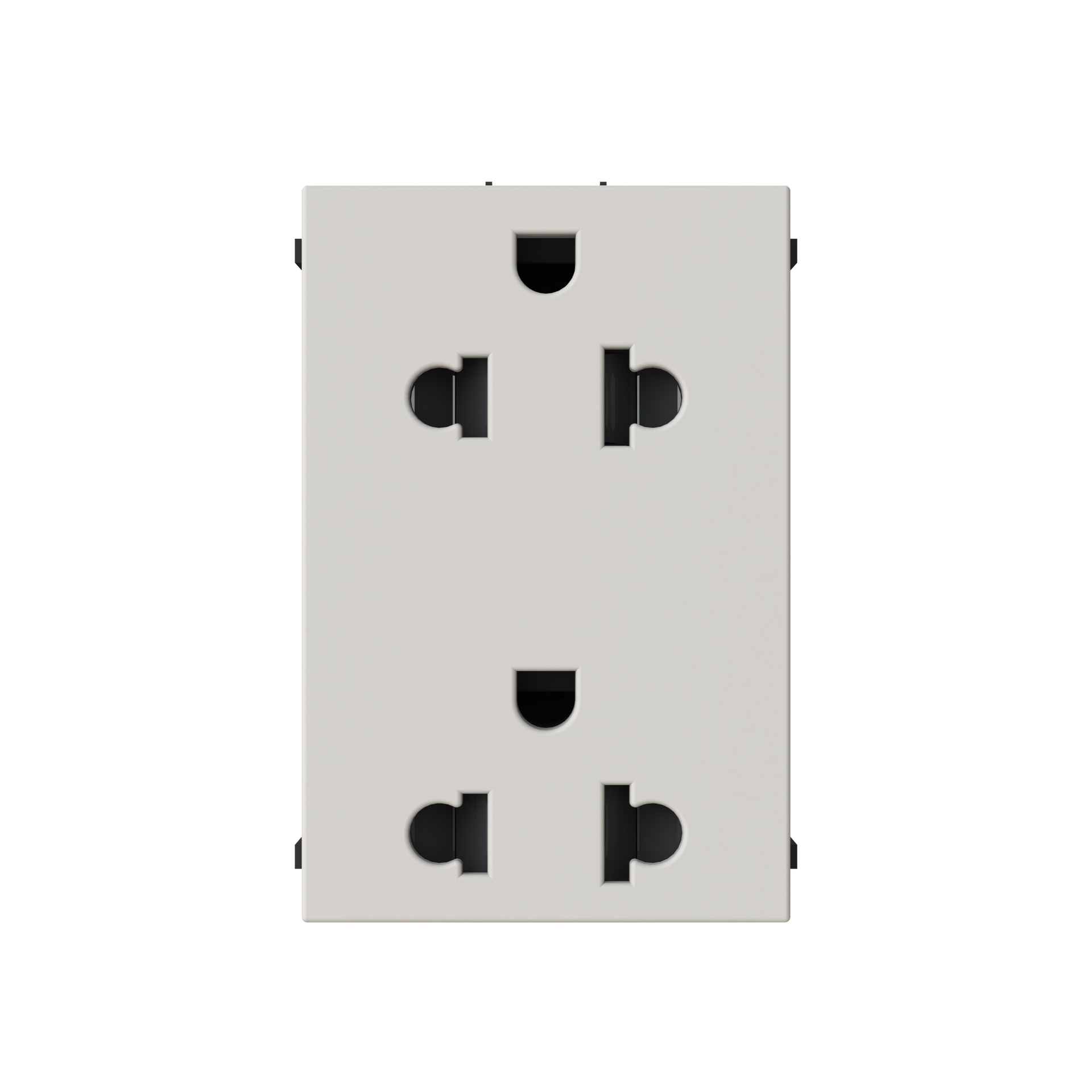 Socket outlet EU/US 2P+E Without imprint Dune - Zenit