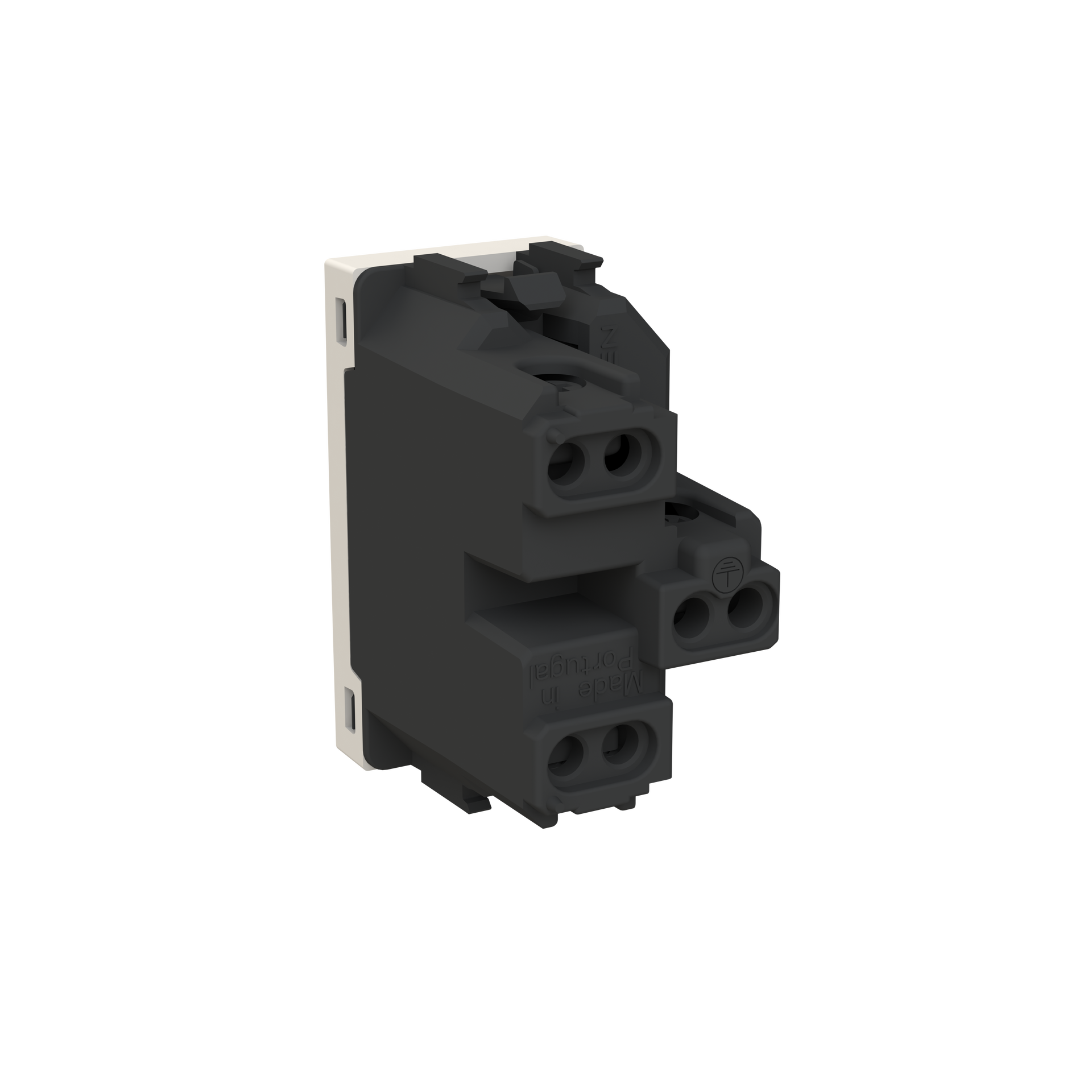 Socket outlet EU/US 2P+E Dune - Zenit – Immagine 2 di 3