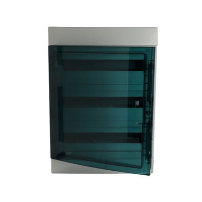 Parete IP65  MISTRAL65, Surface mounting, 54 modules, 3 row(s), IP65,  Door: Single, Plastic, Transparent, Dimensions: 600 mm x 430 mm x 155 mm