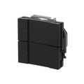 Solo 4gang Twisted Pair Wiring black matt - Platform 63