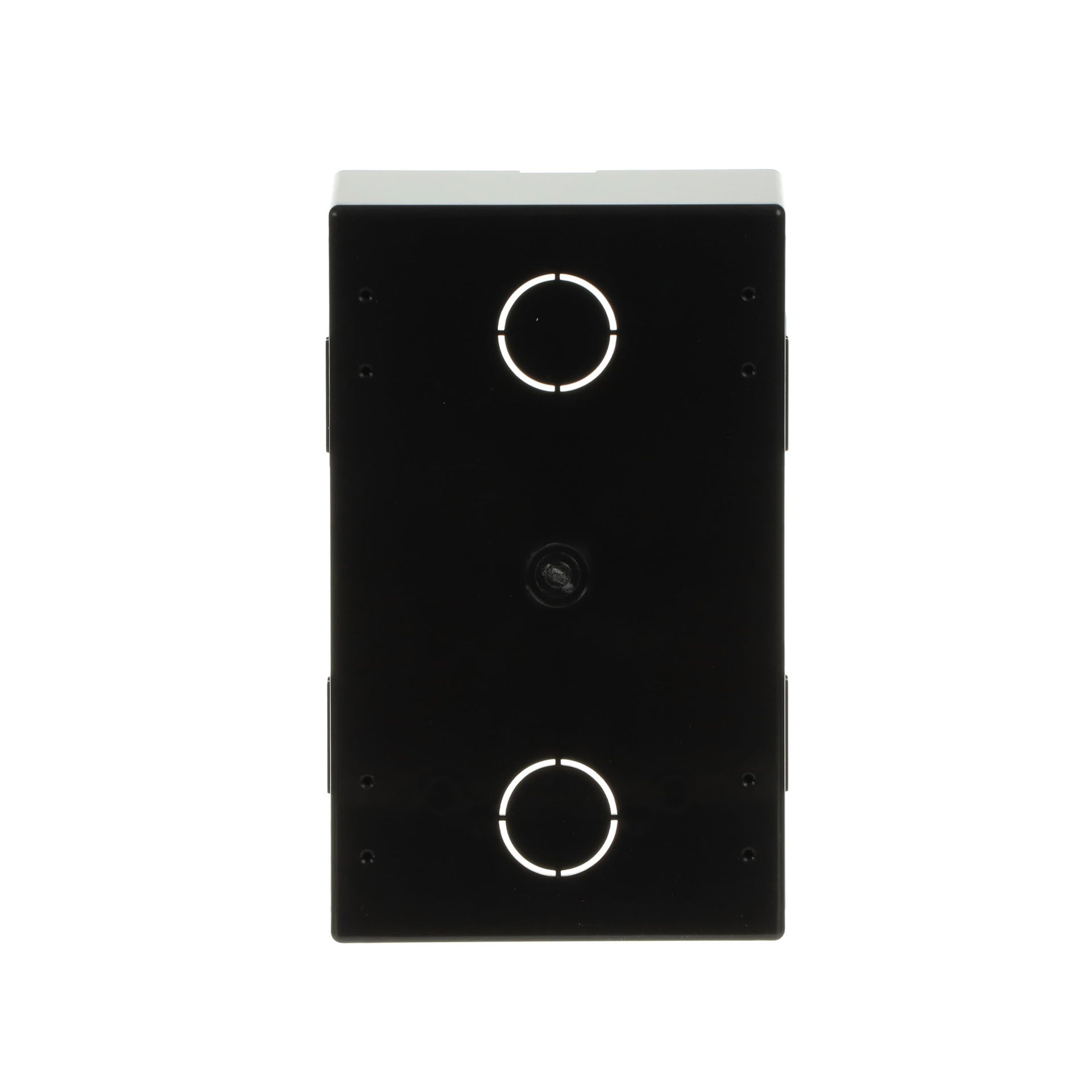 SCATOLA OPZIONALE PREINCASSO 2X1 41382PB, 1/2, Nero – Immagine 2 di 4