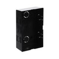 SCATOLA OPZIONALE PREINCASSO 2X1 41382PB, 1/2, Nero