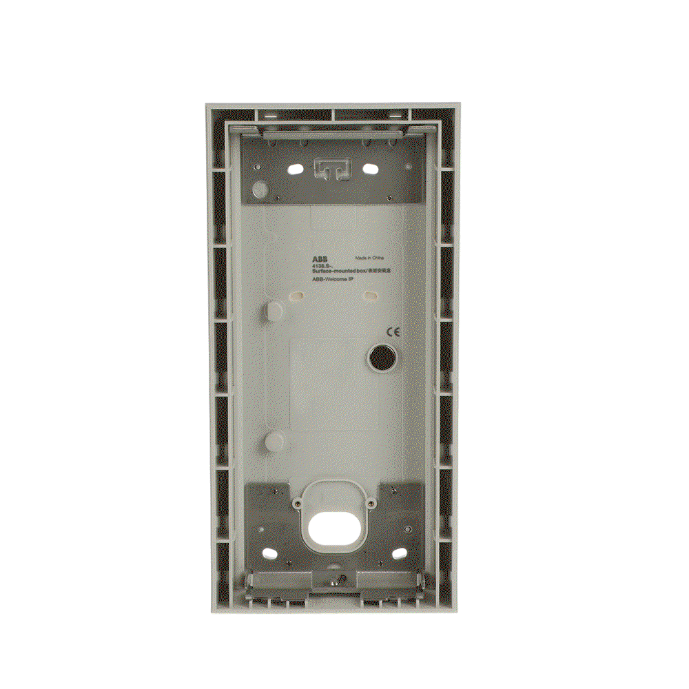 Scatola Da Parete Grigia 3X1 41383S-H, 1/3, Grigio
