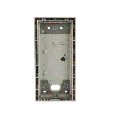 Scatola Da Parete Grigia 3X1 41383S-H, 1/3, Grigio