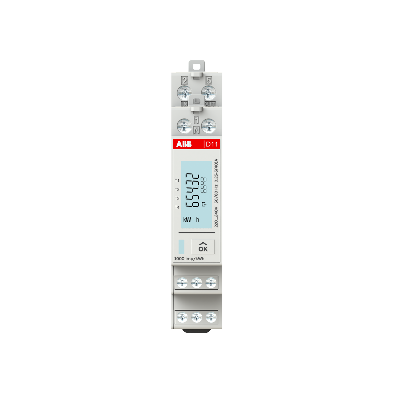 Energy meter '15', M-Bus, 1-phase, 40 A – Immagine 2 di 3