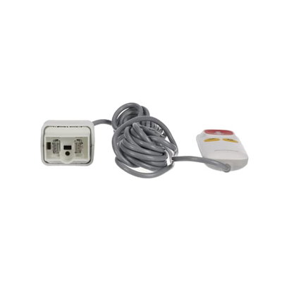 74163C3Pear push-button Systevo Call Easy 2+1 IP67, with auto-release plug "big" (5m)