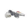 74163C3Pear push-button Systevo Call Easy 2+1 IP67, with auto-release plug "big" (5m)