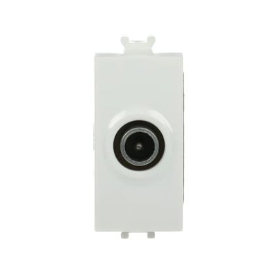 Prese TV Loop-through socket Bianco - Chiara