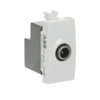 Prese TV Loop-through socket Bianco - Chiara