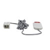 74161B4Pear push-button Systevo Call Easy IP67, with auto-release plug "A" coded (3m)