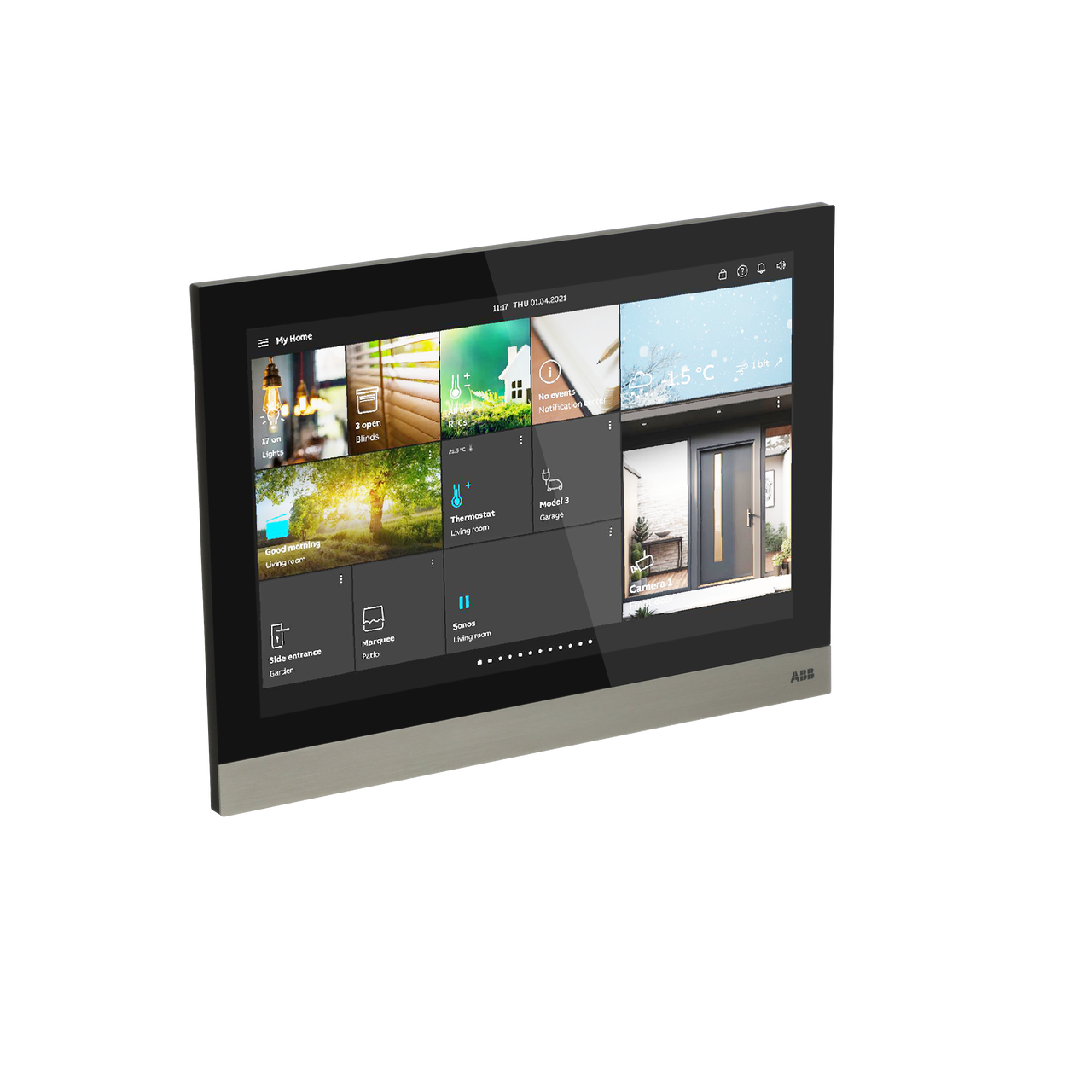 IPTOUCH10'',CIT+HBA+APP,LAN+LAN,NERO,TL, LAN + LAN, black – Immagine 2 di 3