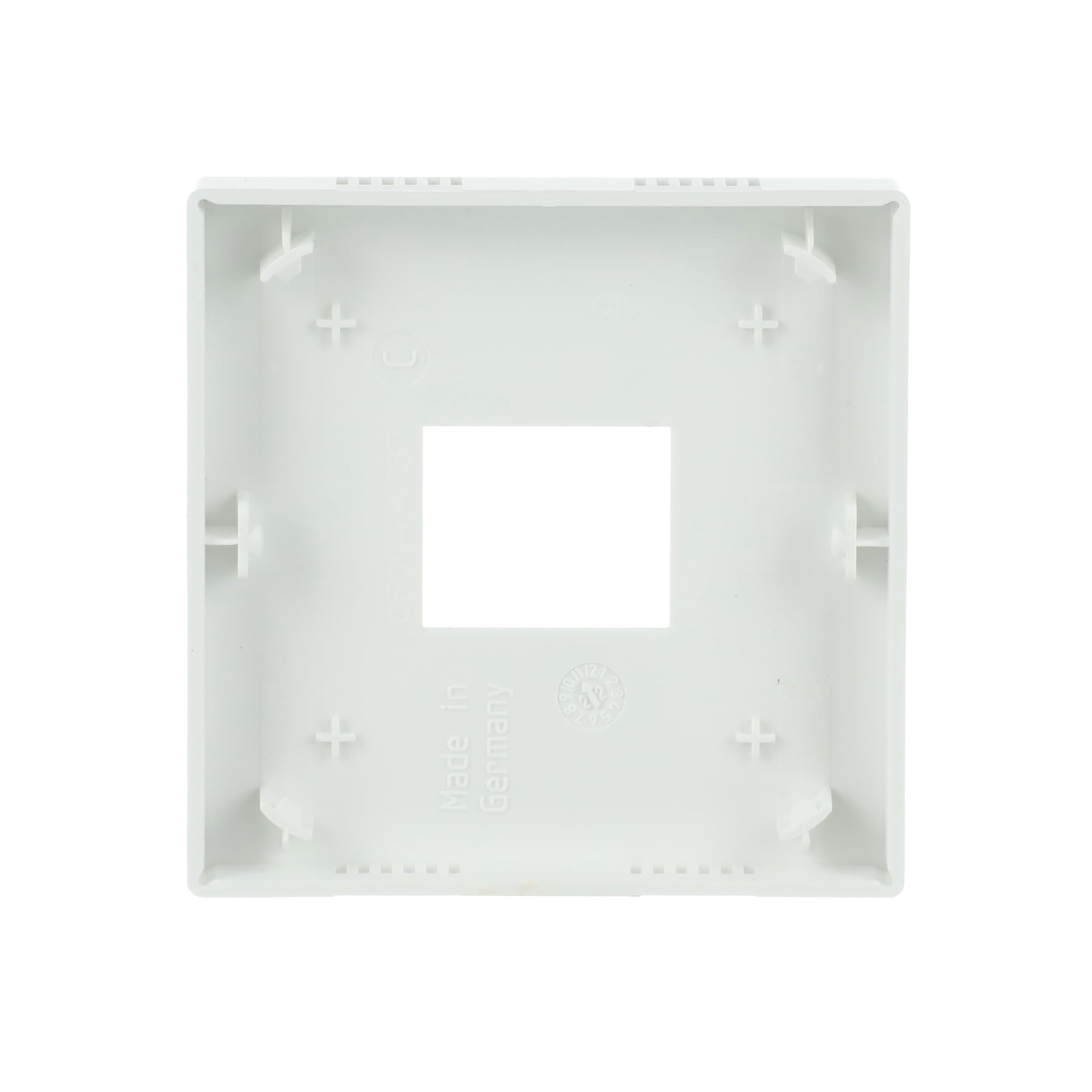 Cover plate Symbols "up, down, ECO, menu" 2gang studio white - Platform 63 – Immagine 2 di 4