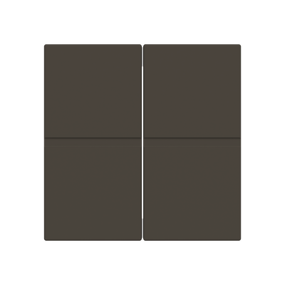 Rocker for Switch/push button with None Anthracite - Zenit