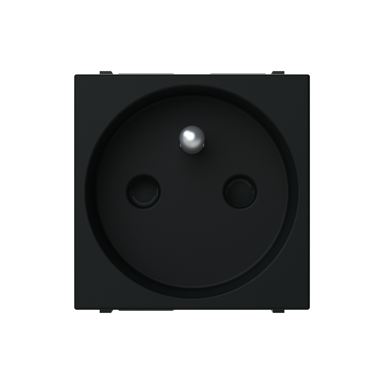 Socket outlet FR Matt Black - Zenit – Immagine 3 di 3