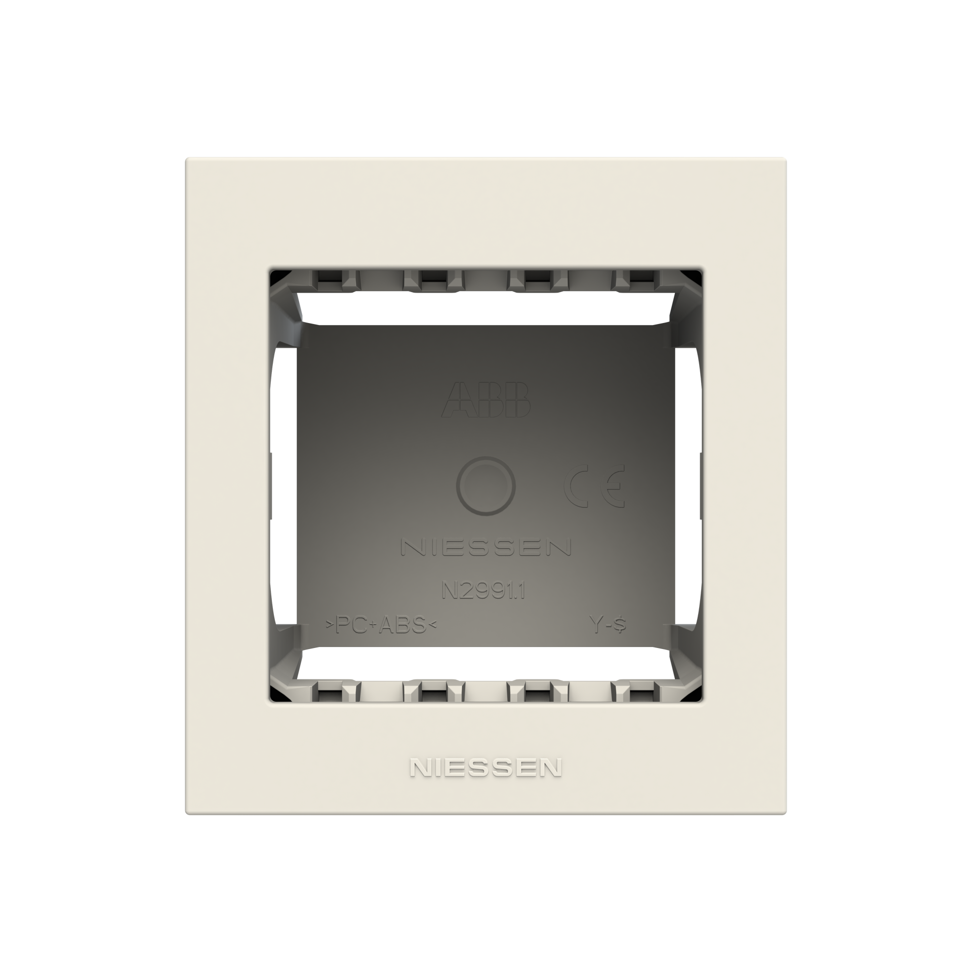 Box IP40 1-gang White - Zenit Waterproof