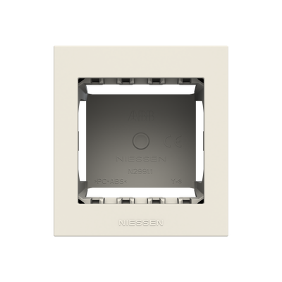 Box IP40 1-gang White - Zenit Waterproof