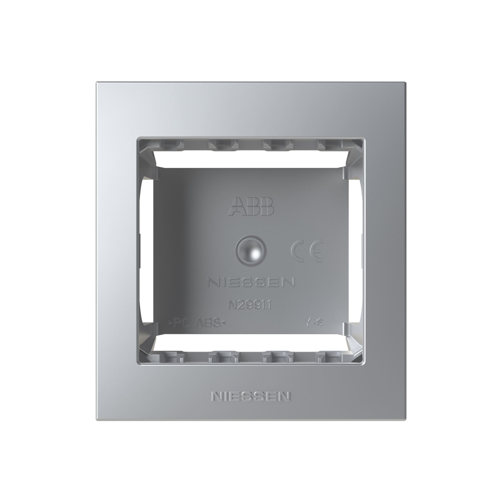 Box IP40 1-gang Silver - Zenit Waterproof