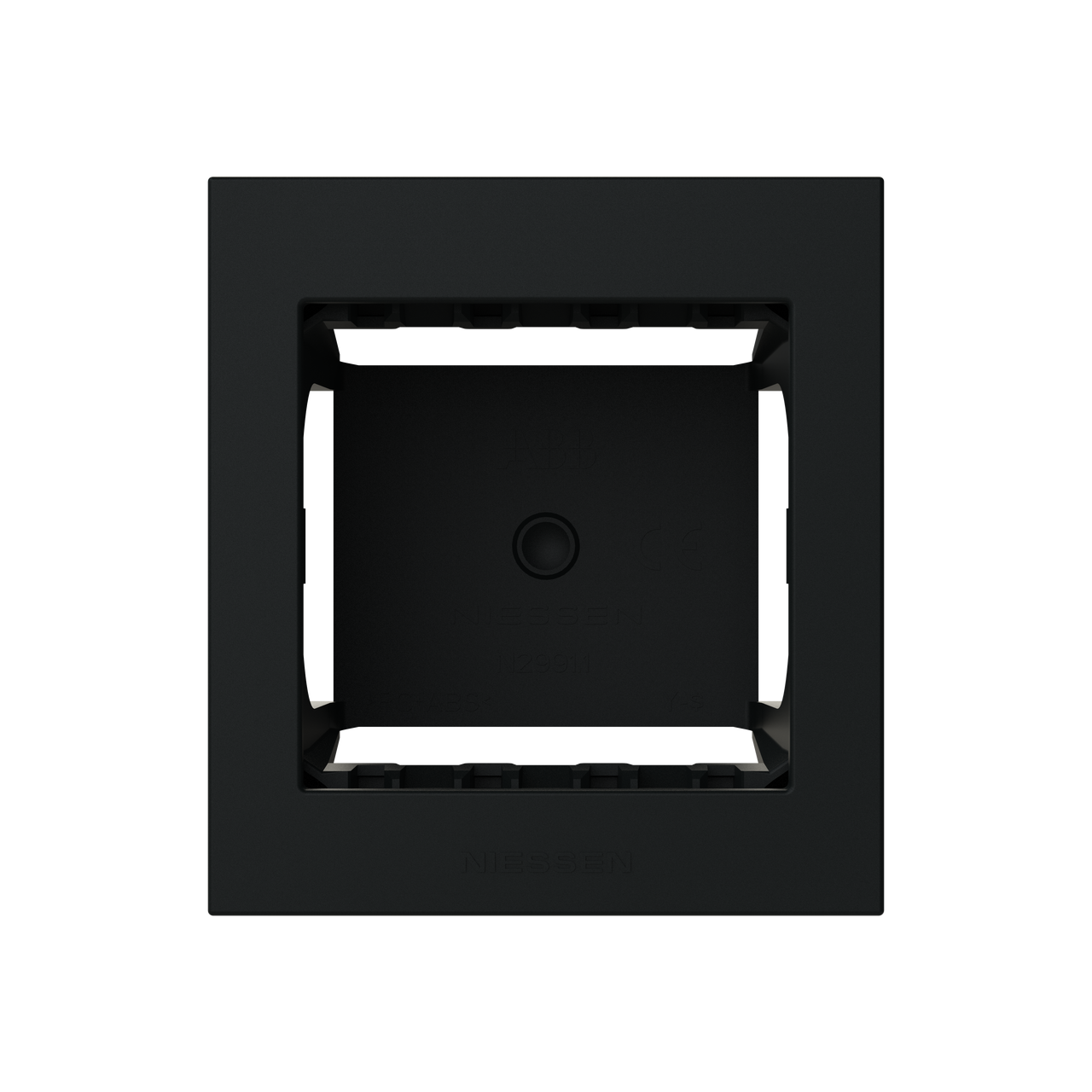 Box IP40 1-gang Black - Zenit Waterproof – Immagine 3 di 3