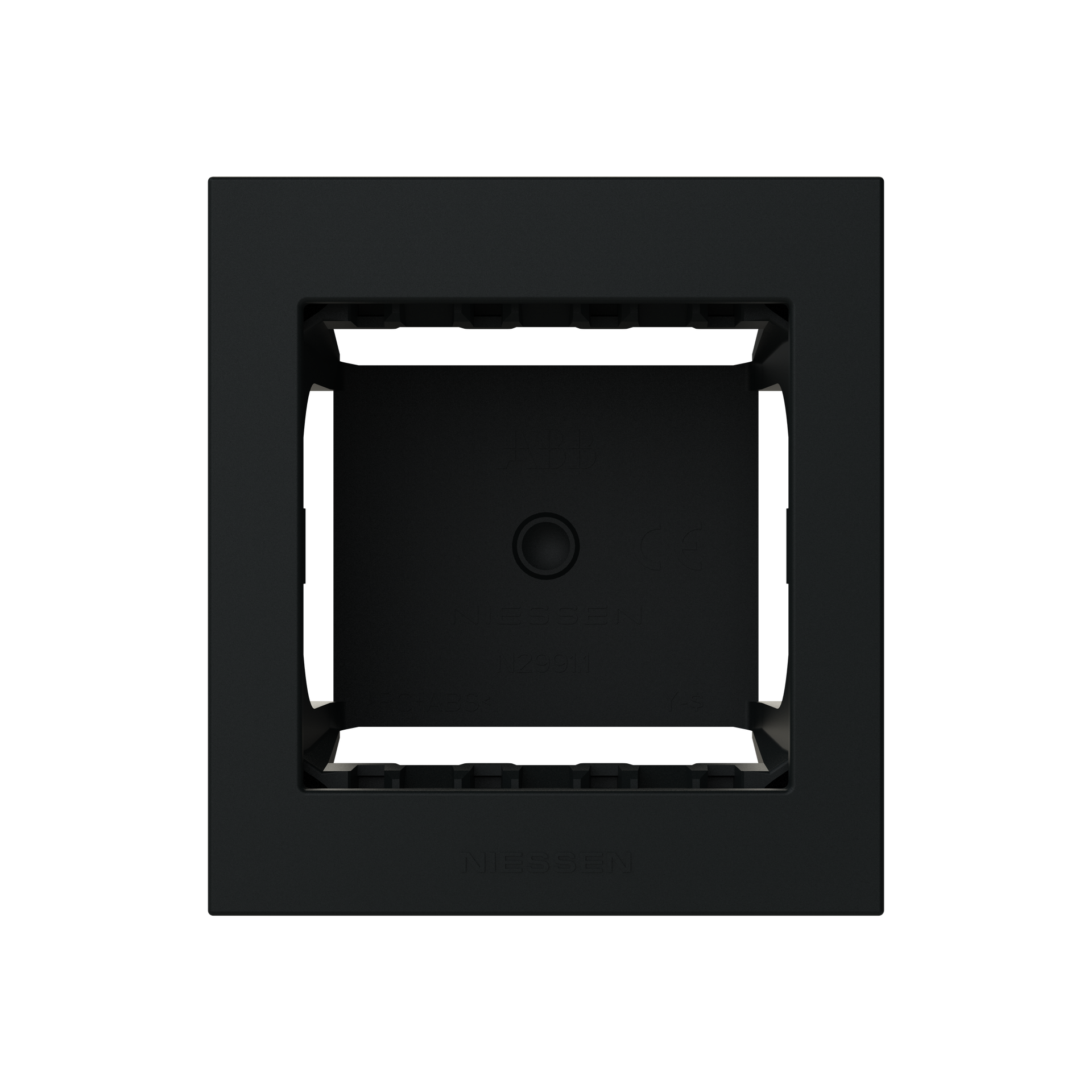 Box IP40 1-gang Black - Zenit Waterproof – Immagine 3 di 3