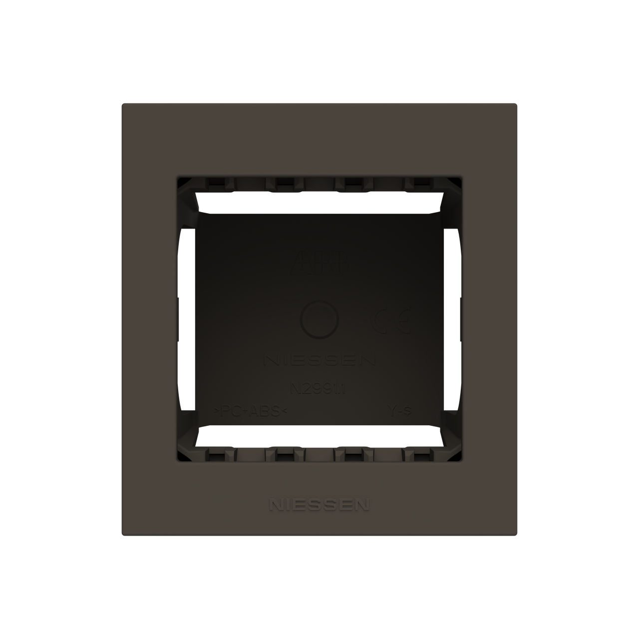 Box IP40 1-gang Anthracite - Zenit Waterproof