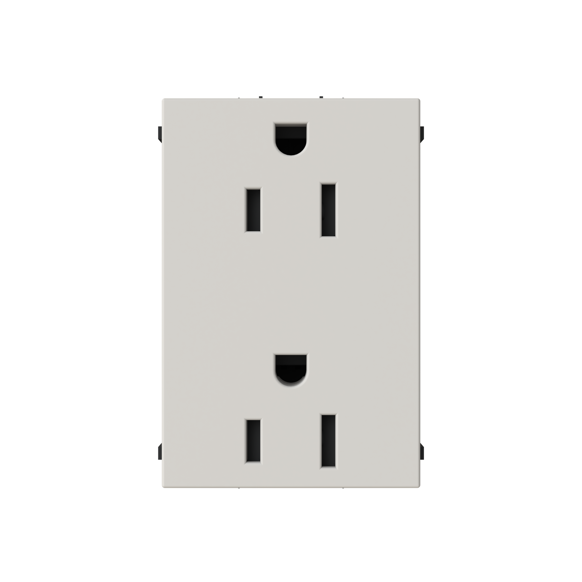 Socket outlet NEMA 5-15R Dune - Zenit – Immagine 2 di 3