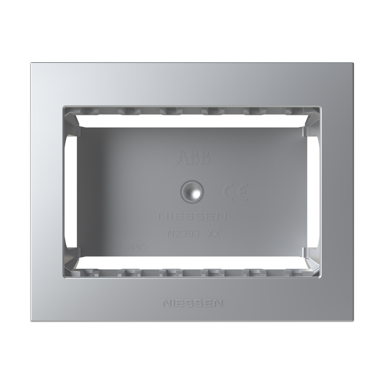 Box IP40 3-gang Silver - Zenit Waterproof – Immagine 2 di 3