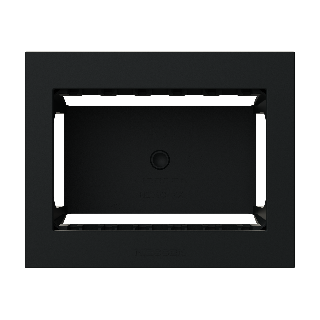 Box IP40 3-gang Black - Zenit Waterproof