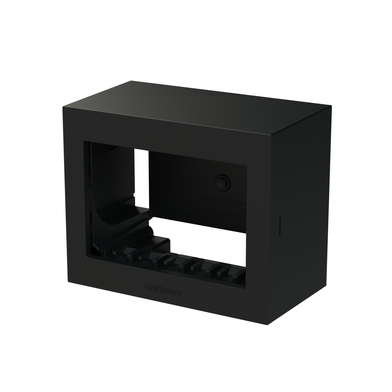 Box IP40 3-gang Black - Zenit Waterproof – Immagine 3 di 3