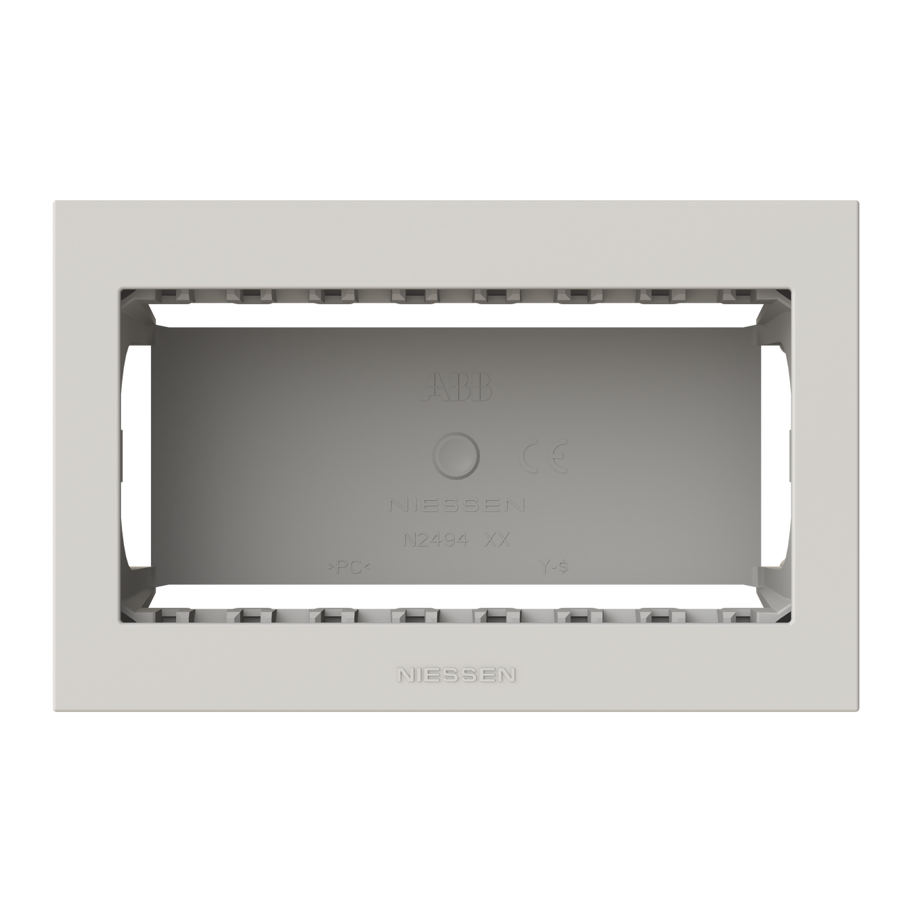 Box IP40 4-gang Dune - Zenit Waterproof – Immagine 2 di 3