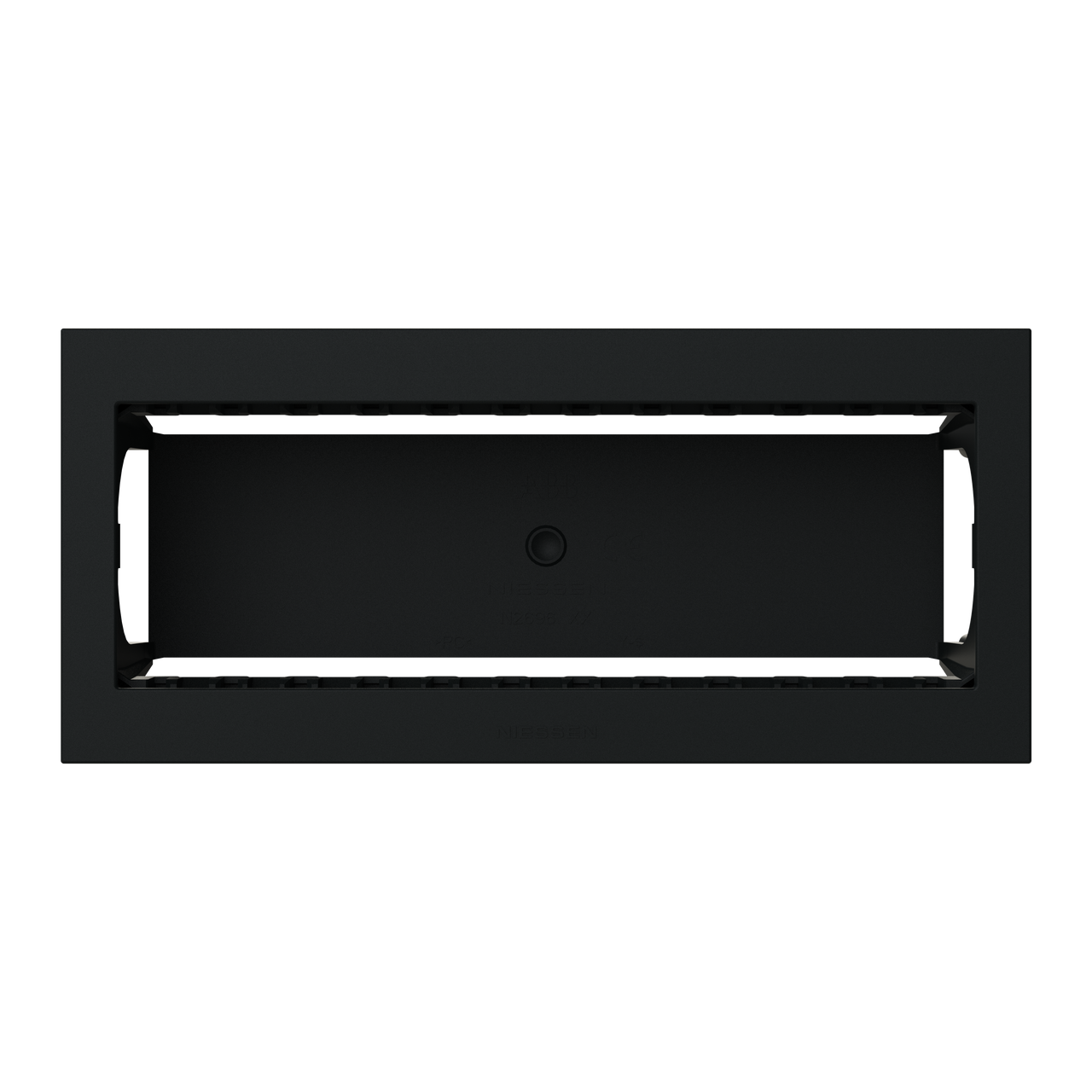 Box IP40 6-gang Black - Zenit Waterproof – Immagine 2 di 3