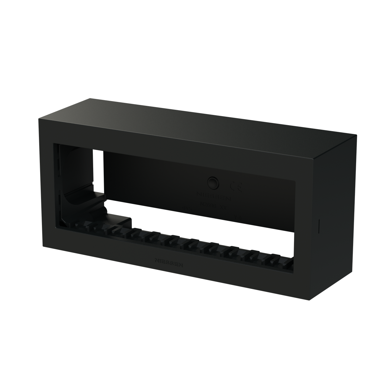 Box IP40 6-gang Black - Zenit Waterproof – Immagine 3 di 3