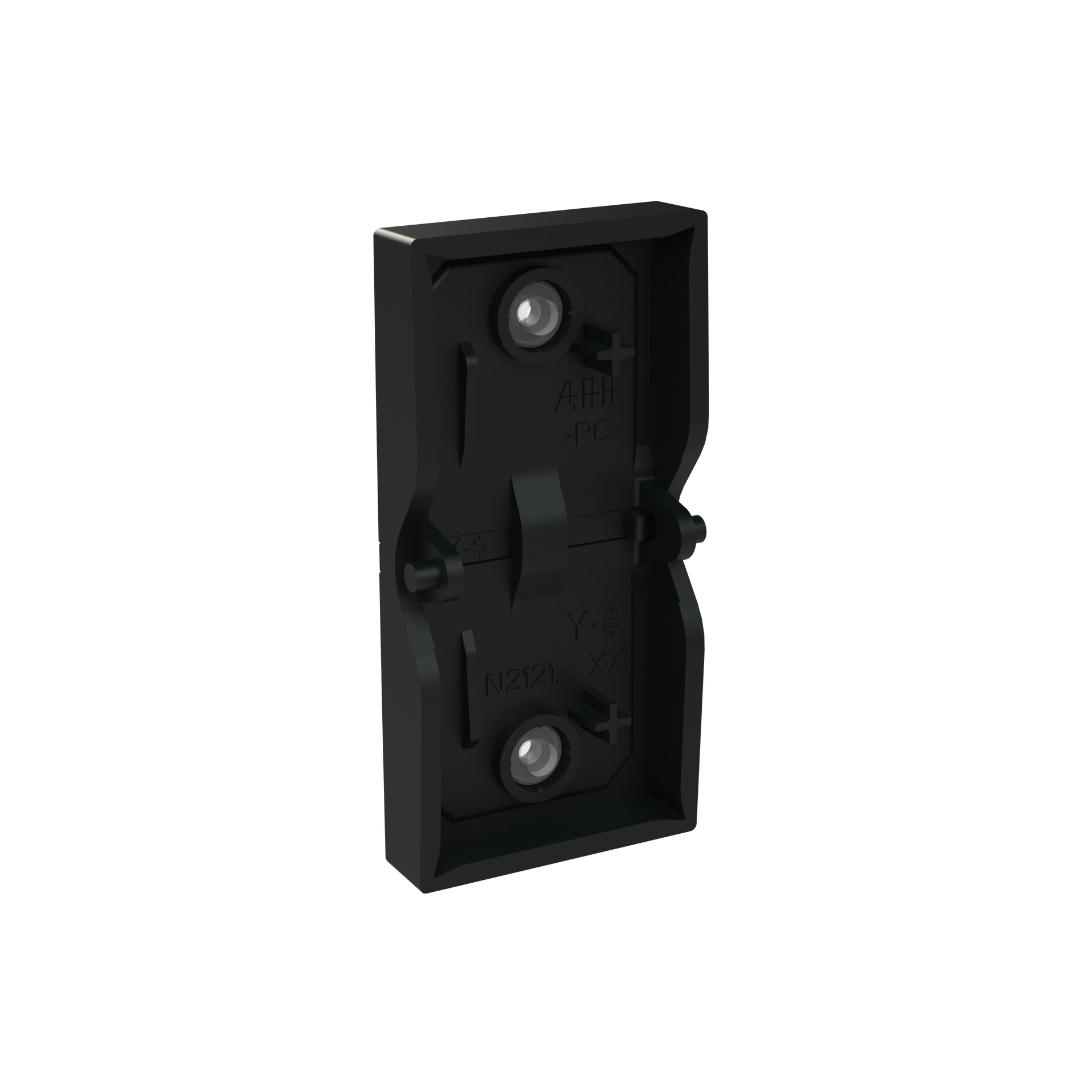 Rocker for Dimmer with Symbol "light" Matt Black - Zenit S – Immagine 2 di 3