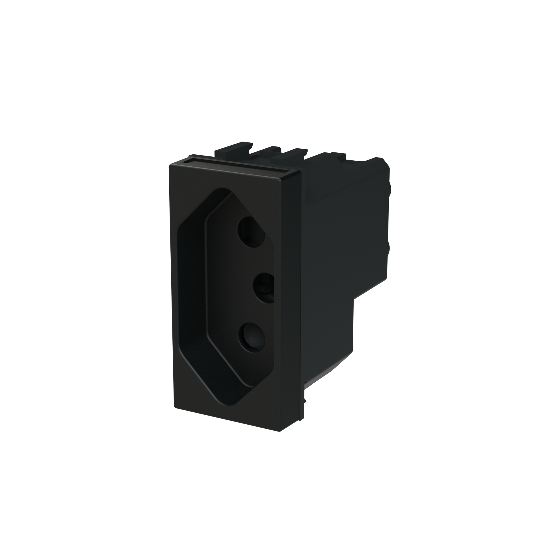 Socket outlet BR Matt Black - Zenit – Immagine 3 di 3