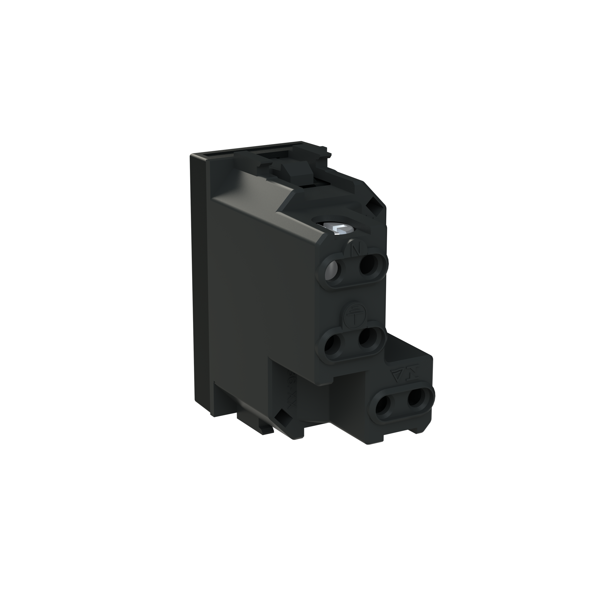 Socket outlet BR Matt Black - Zenit – Immagine 2 di 3