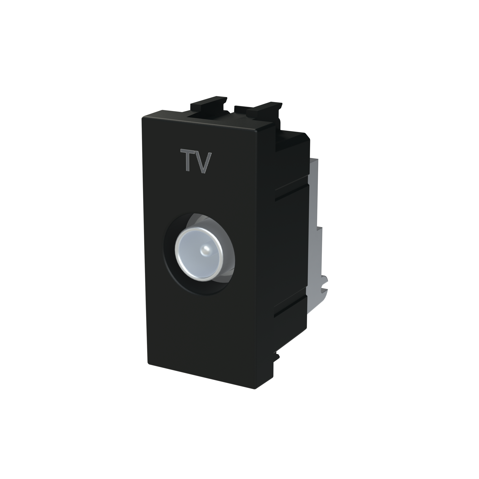 TV outlet Sat 1 gang Black - Zenit – Immagine 3 di 3