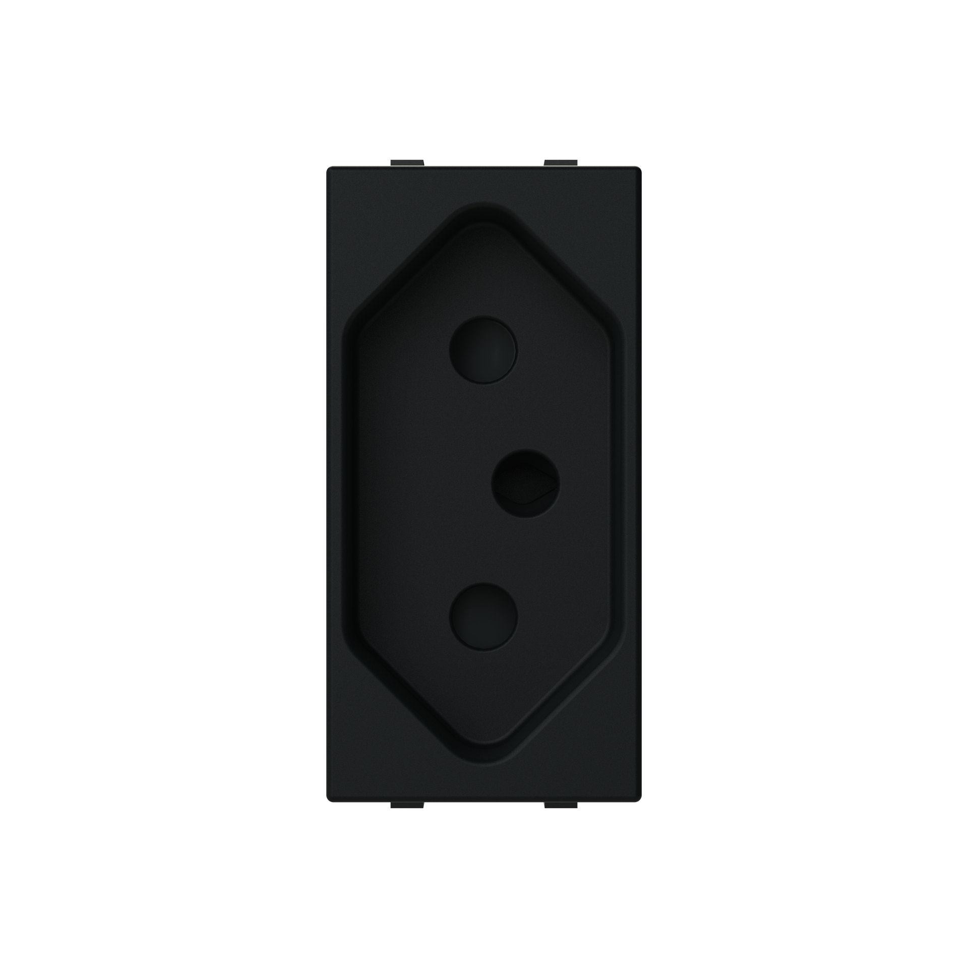 Socket outlet BR Matt Black - Zenit – Immagine 2 di 3