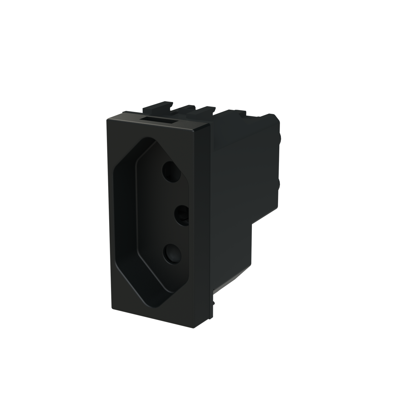Socket outlet BR Matt Black - Zenit – Immagine 3 di 3