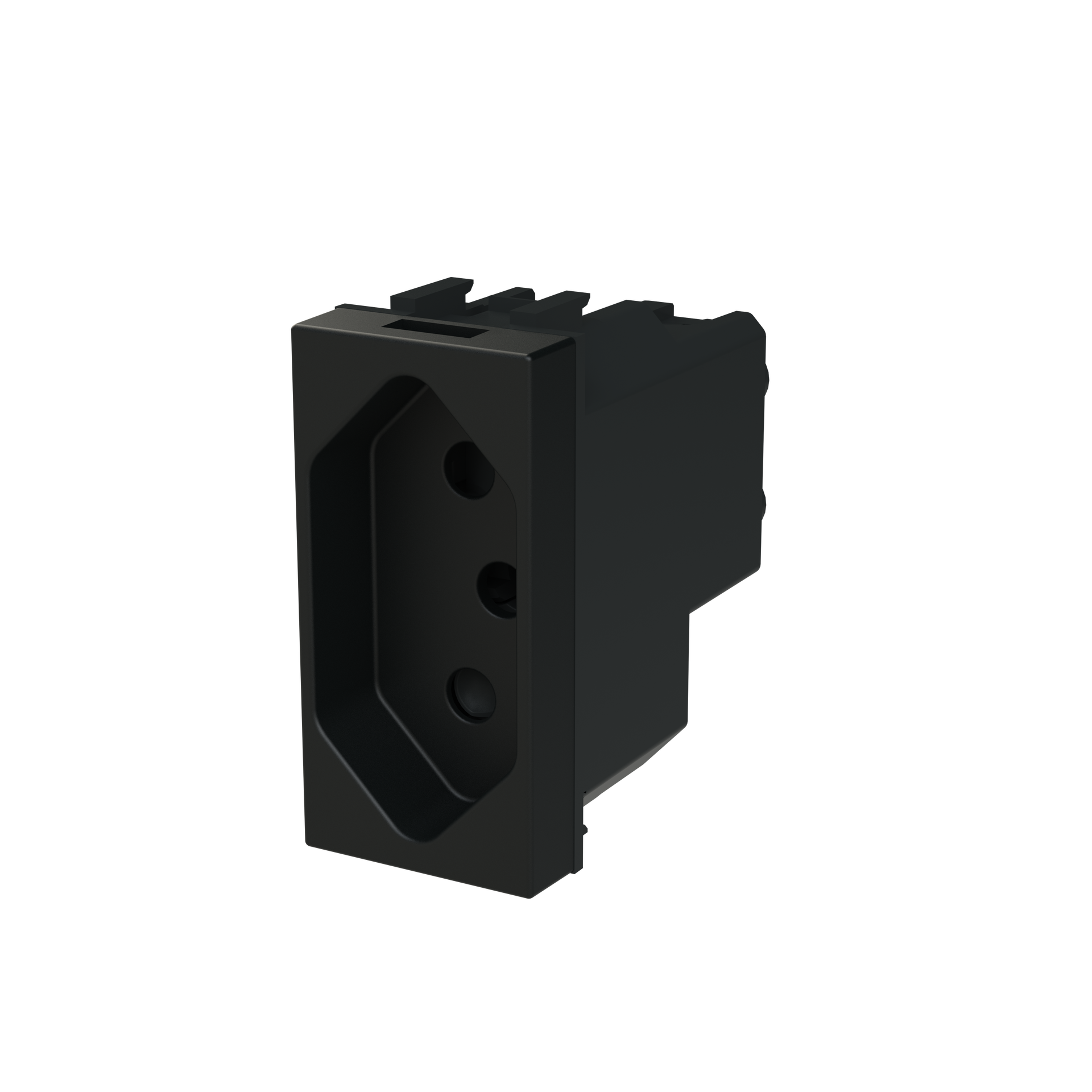Socket outlet BR Matt Black - Zenit – Immagine 3 di 3