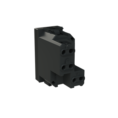 Socket outlet BR Matt Black - Zenit