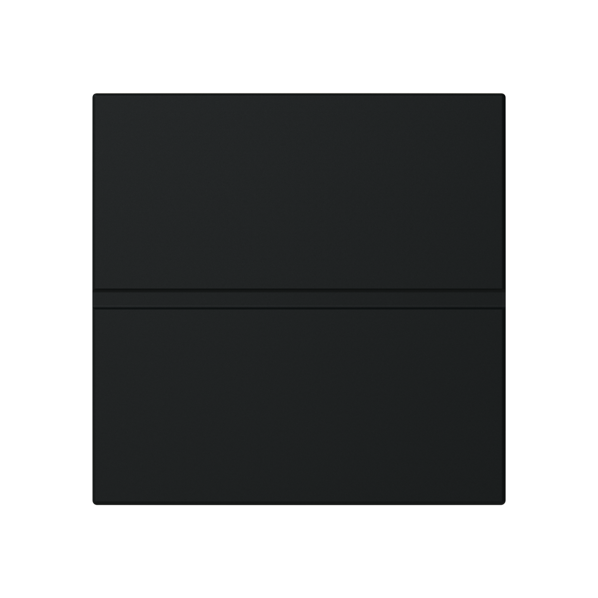 Rocker for Switch/push button with None Black - Zenit