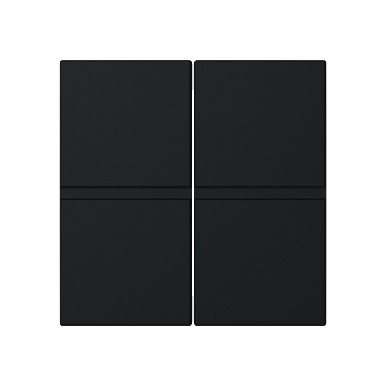 Rocker for Switch/push button with None Black - Zenit