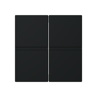 Rocker for Switch/push button with None Black - Zenit
