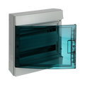 Parete IP65  MISTRAL65, Surface mounting, 36 modules, 2 row(s), IP65,  Door: Single, Plastic, Transparent, Dimensions: 435 mm x 430 mm x 155 mm