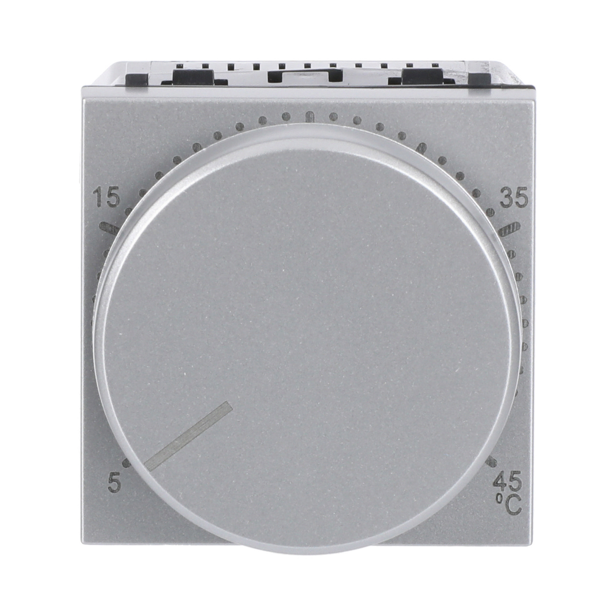 Termostato Heater 1gang Argento - Zenit – Immagine 2 di 4