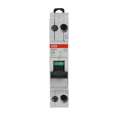 SN201  - C6 -  6kA Curva C 6A - SN201 - 1P+N - 6 A - C - (230 V) 6 kA