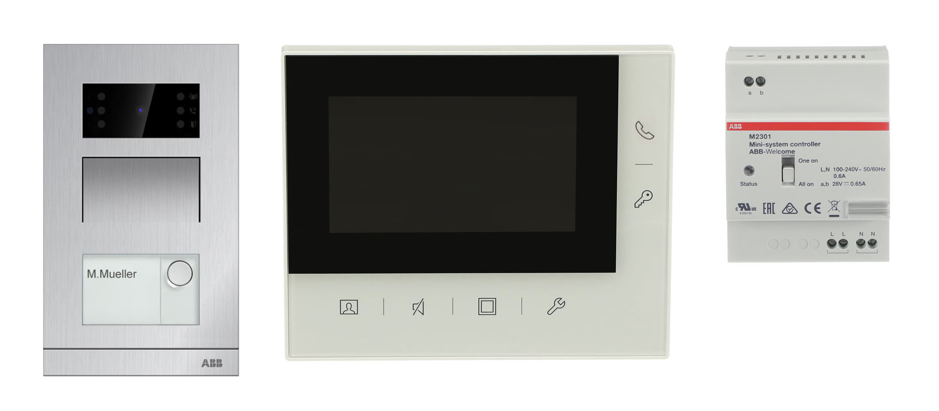 M20521 Video kit, 4.3 Handsfree + Mini OS (SM) – Immagine 2 di 2