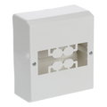 Parete IP40  Europa40 - Wall-mounting cover, Wall mounting, 1 row(s), IP40, Dimensions: 140 mm x 160 mm x 65 mm