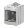 Contenitori da parete IP55 with Clamp Grigio RAL7035 - Chiara