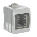 Contenitori da parete IP55 with Clamp Grigio RAL7035 - Chiara