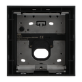 SCATOLA DA PARETE NERA 1X1 41381S-B, 1/1, Nero